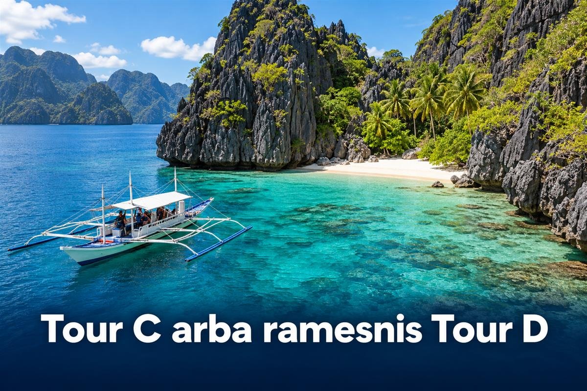 Tour C arba ramesnis Tour D — iliustracija